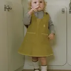 CODY MINI DRESS _ mustard