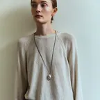 [7/23 예약배송] Cuddle Leaf Pendant Necklace Silver 925