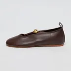 Luv string flats(Deep brown)