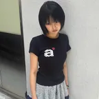 DOT SMALL LETTER TEE [BLACK]