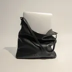 French Hobo Bag Black