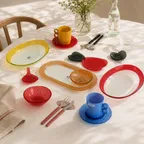 [29CM 단독X미미언니pick] 에딩 체키 썸머 페스티벌 2인 그릇세트
