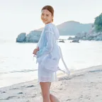 [MD추천] 화이트라벨 보니 셔링 드로스트링 백 (2color)