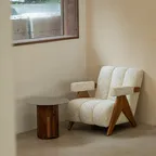 Rami Ivory Fabric Sofa