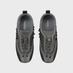 Layered shirring sneakers GREY