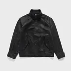 PLEATED G-9 JACKET / BLACK