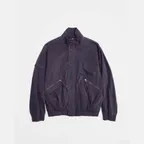 ADVENTURE BLEACHED BOMBER JACKET (FADED NAVY)