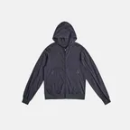 ADVENTURE SOFT HOODED ZIP UP (CHARCOAL)