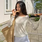 [루피타 X 29editon] SOFT LONG SLEEVE T-SHIRT_IVORY