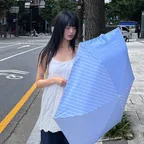 [UV 차단] 케노피 블루 오리진 3단 암막 양우산