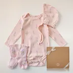 [SET][출산/백일선물] 라벤더 바디슈트 세트 Lavender Bodysuit Set