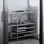 [글램] 쉘빙 시스템 스테인리스 선반장 (600 2단)_GLAM Shelving System 002