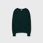SOFT CASHMERE ROUND KNIT (FOREST)