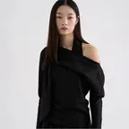 Muffler TShirt   Black (AG6941A035)