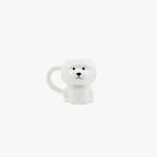 Rome Bichon Handle Mug White 로마 비숑 핸들 머그 화이트