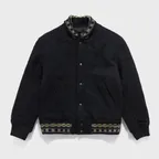 TEDDY BLOUSON JUMPER / ASHED BLACK
