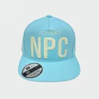 NPC Kitty Snapback Cap Acid Blue