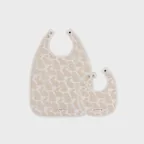 KBPXEARTH Little Bunnies Bib Set