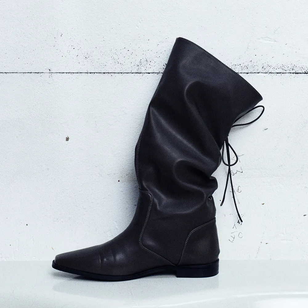 [29CM 단독] SERIN POINTED BOOTS / BLACK