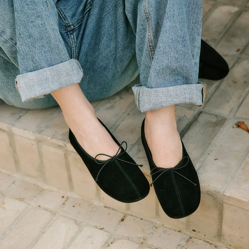 [29CM단독]MIREL Suede Flats_RC7004F