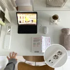 [업그레이드 버전 출시] [두닷] 초고속 65W USB C타입 콰트로 노트북 데스크 1600x600