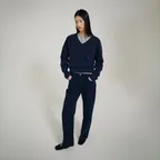 Rodin V neck Knit (Midnight)