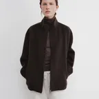 Wool Handmade Short Jacket (Brown)