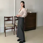 [다연PICK][프리오더] STANDARD FIT LONG SKIRT_GRAY