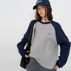 [8th_10/27 예약배송] Marc waffle t-shirt_Navy&grey