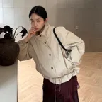 스트링 하이넥 점퍼 NEW6XM224_91