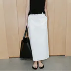 Asti H Line Skirt  Ivory (TA6427A050)