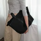 Carry shoulder bag_black