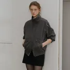 Two-way bomber jumper [FRFA01JP02]_Charcoal