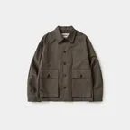 City Worker French Jacket (Ash Brown)
