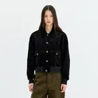 코듀로이 블루종 (블랙)