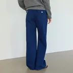 [9/14 예약발송] Post Dying Denim Pants (Cobalt Blue)