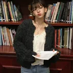 Winnie Handcrafted Cardigan_Charcoal