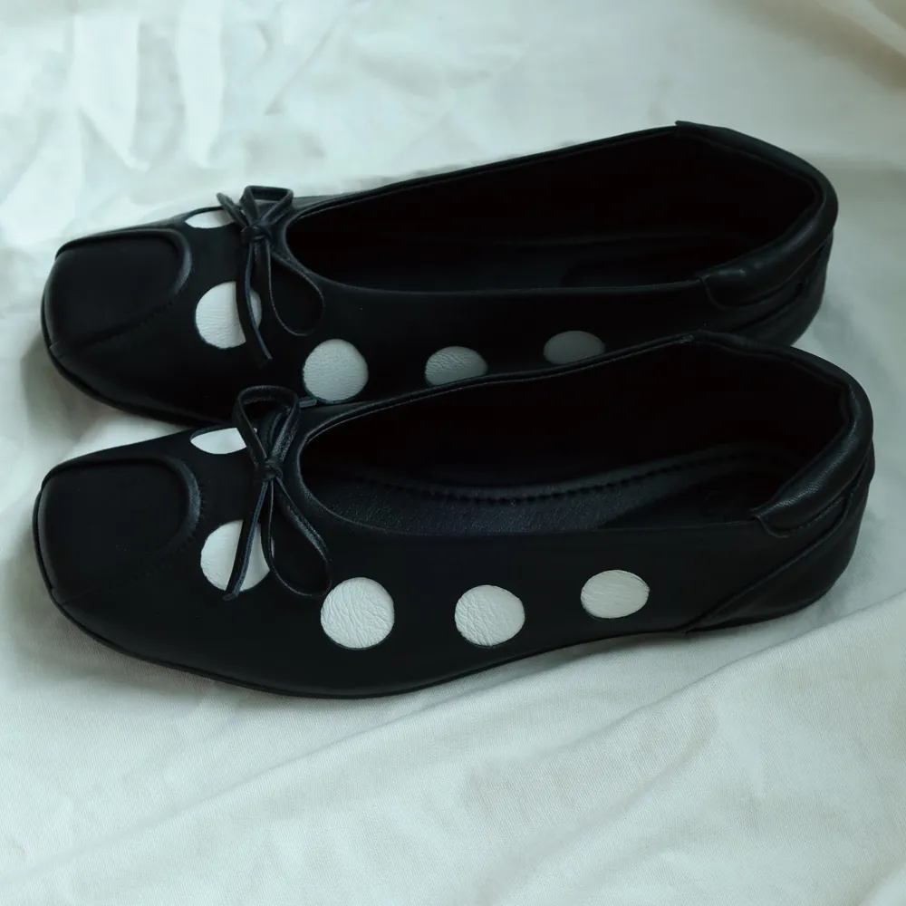 [상미PICK/3차리오더] Pebble Polka Black