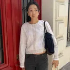 AUBE LACE BLOUSE (OFF WHITE)