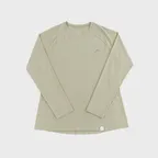 LOGO AIR LONG SLEEVE WOMEN (Dark Beige)