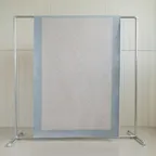 보더라인 패턴 생활방수 러그 스카이 민트 3sizes