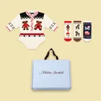 [29cm 단독, 9/21일부터 순차출고] 메론 프렌즈 기프트 세트 A (빈티지곰 러브수트 + 메론프렌즈 양말세트)
