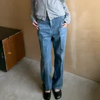 [기장선택] [2nd] Washed Relaxed Straight Jeans