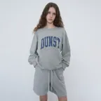 UNISEX ARCH LOGO SWEATSHIRT MELANGE GREY_UDTS6C104G2