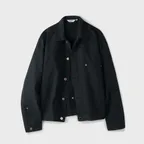 [Regular Crop] Duck Canvas Type One Trucker Black