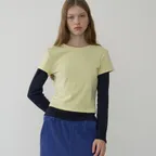 MJ Short Sleeve T-Shirt / LEMON