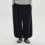 [4차] TERRY HAREM JOGGER PANTS, NAVY