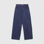 DP004 - Mid-Rise Wide Leg (Washed Blue)