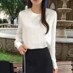포엘 소프트 블라우스_2COLORS