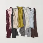 CONTRAST SLIM RAGLAN TOP (2+1)
